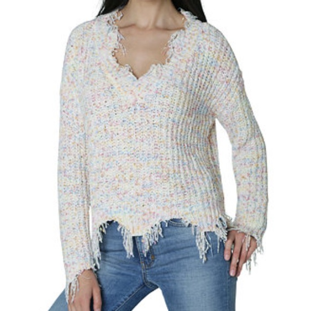 No Comment • Destructed Chenille Sweater